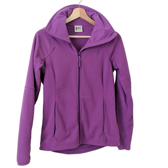 Alpine Design Fleece Jacket Purple Zip Up Small S - Picture 1 of 8
